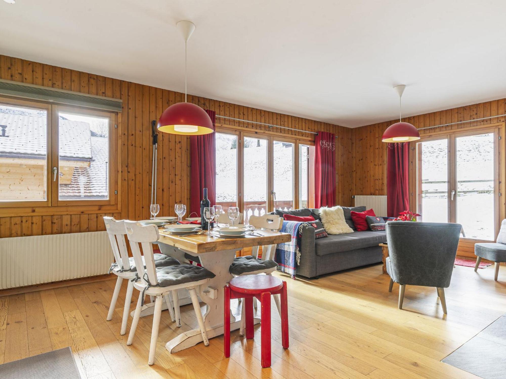 Apartment Brocard By Interhome Val d'Illiez Luaran gambar